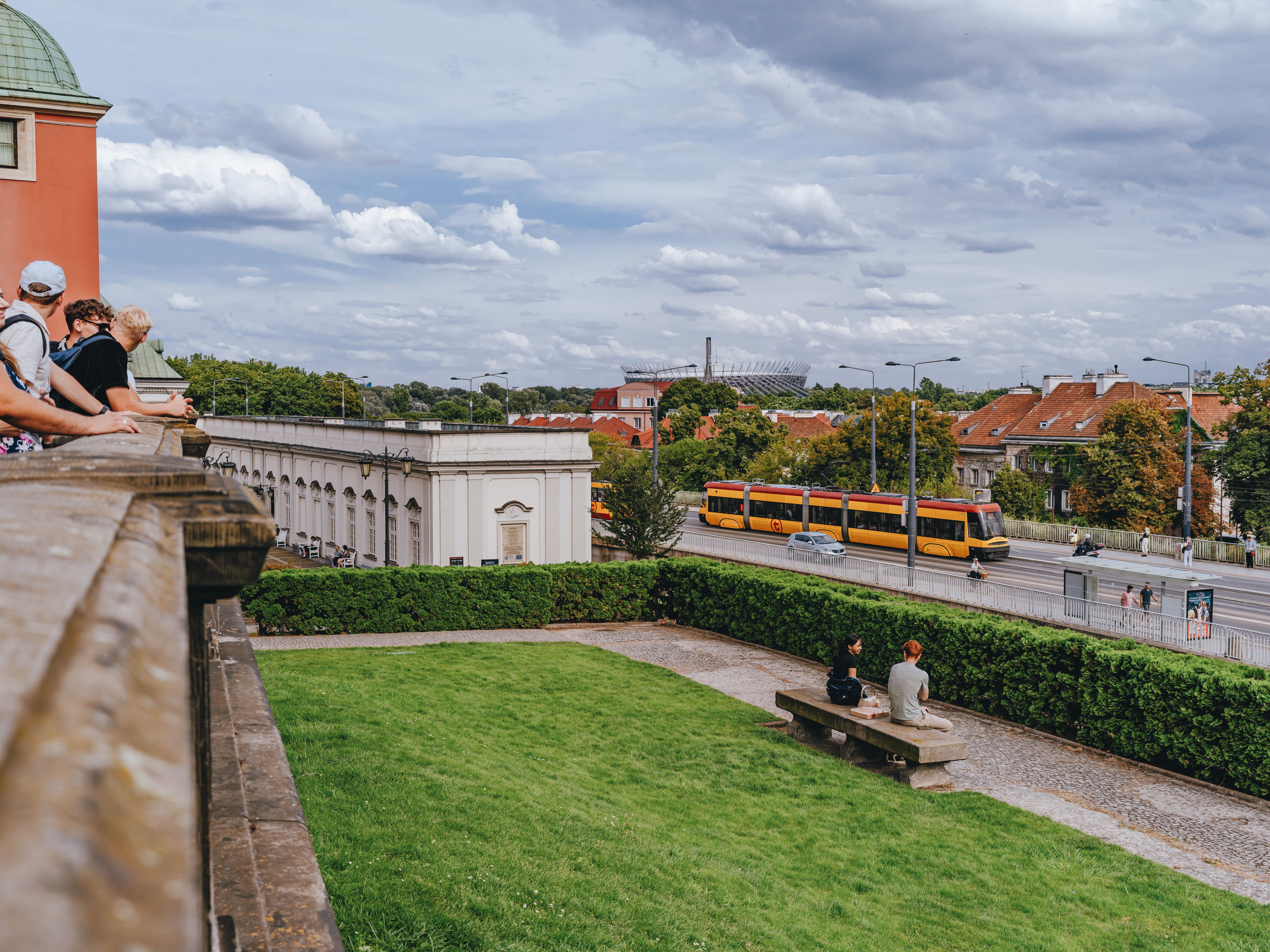 City life in Warsaw, Poland, where international students settle and study