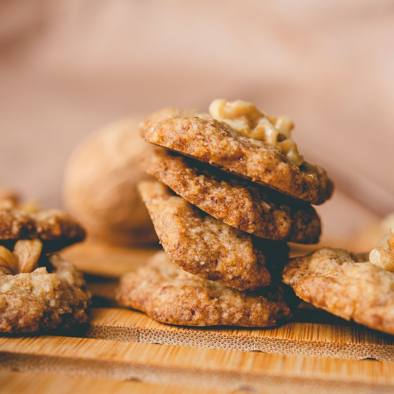 Greek Melomakarona Honey Cookies with Walnuts