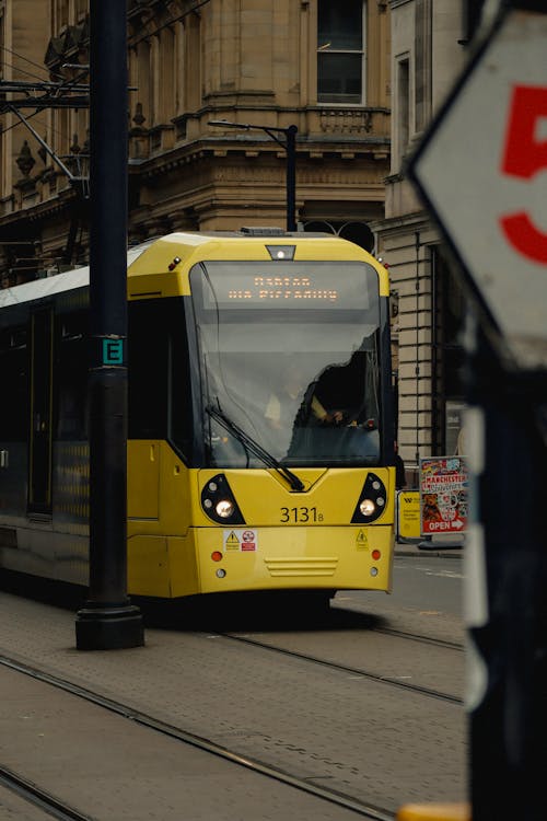 Yellow Urban Tram