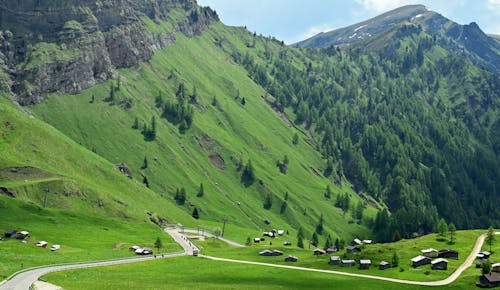 Village in Mountain Valley