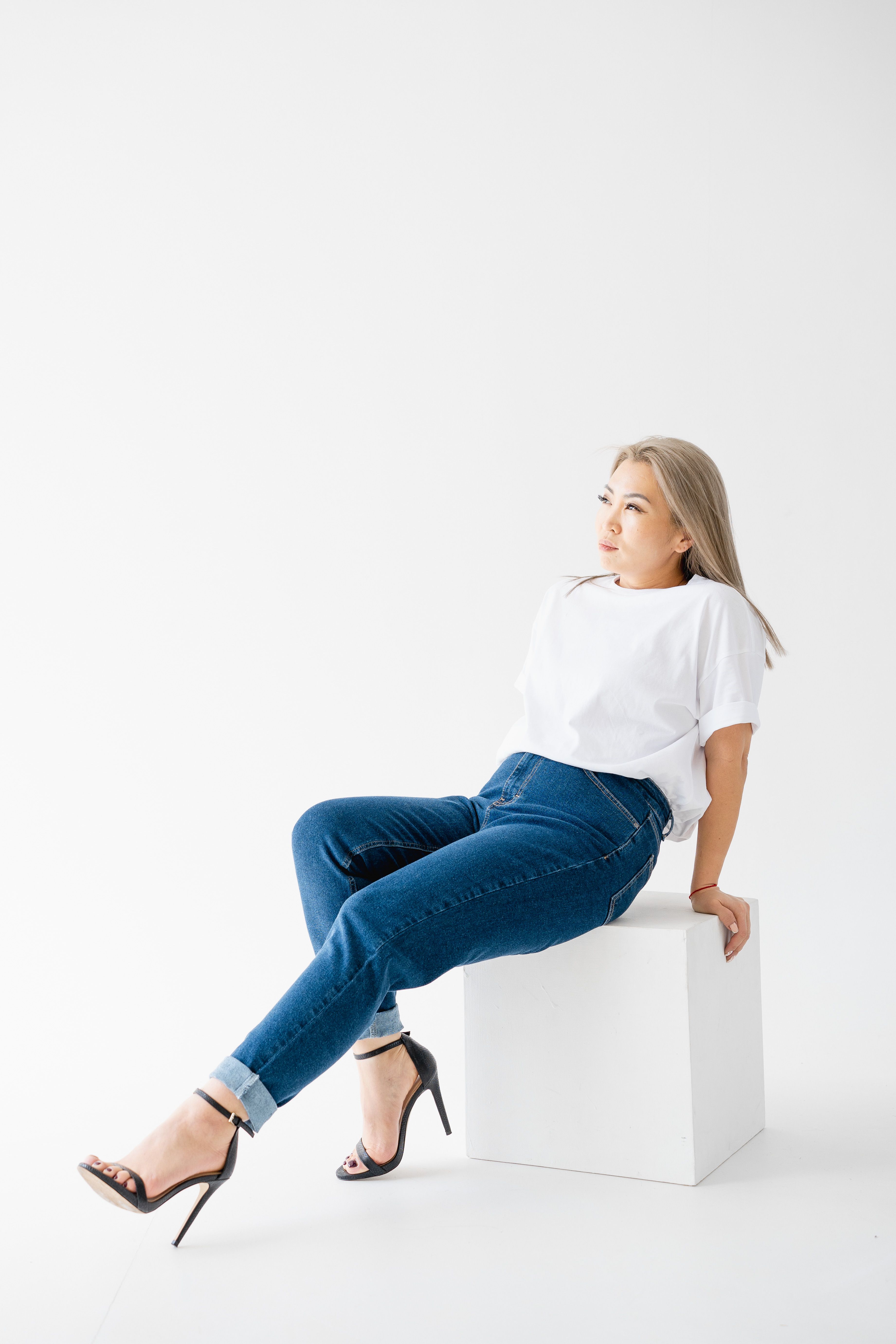 Calça Jeans Reta