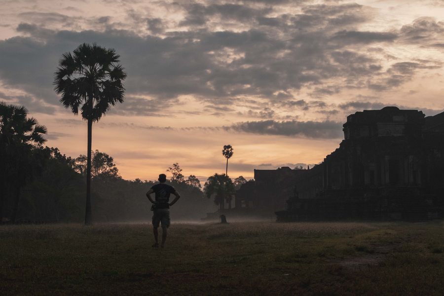Angkor Wat at sunrise