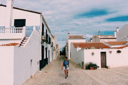 Free stock photo of espagne, girl, sea