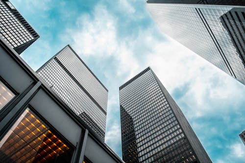 Low Angle Shot Of Buildings