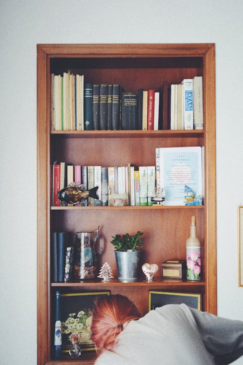 Foto profissional grátis de biblioteca, decoração de casa, design