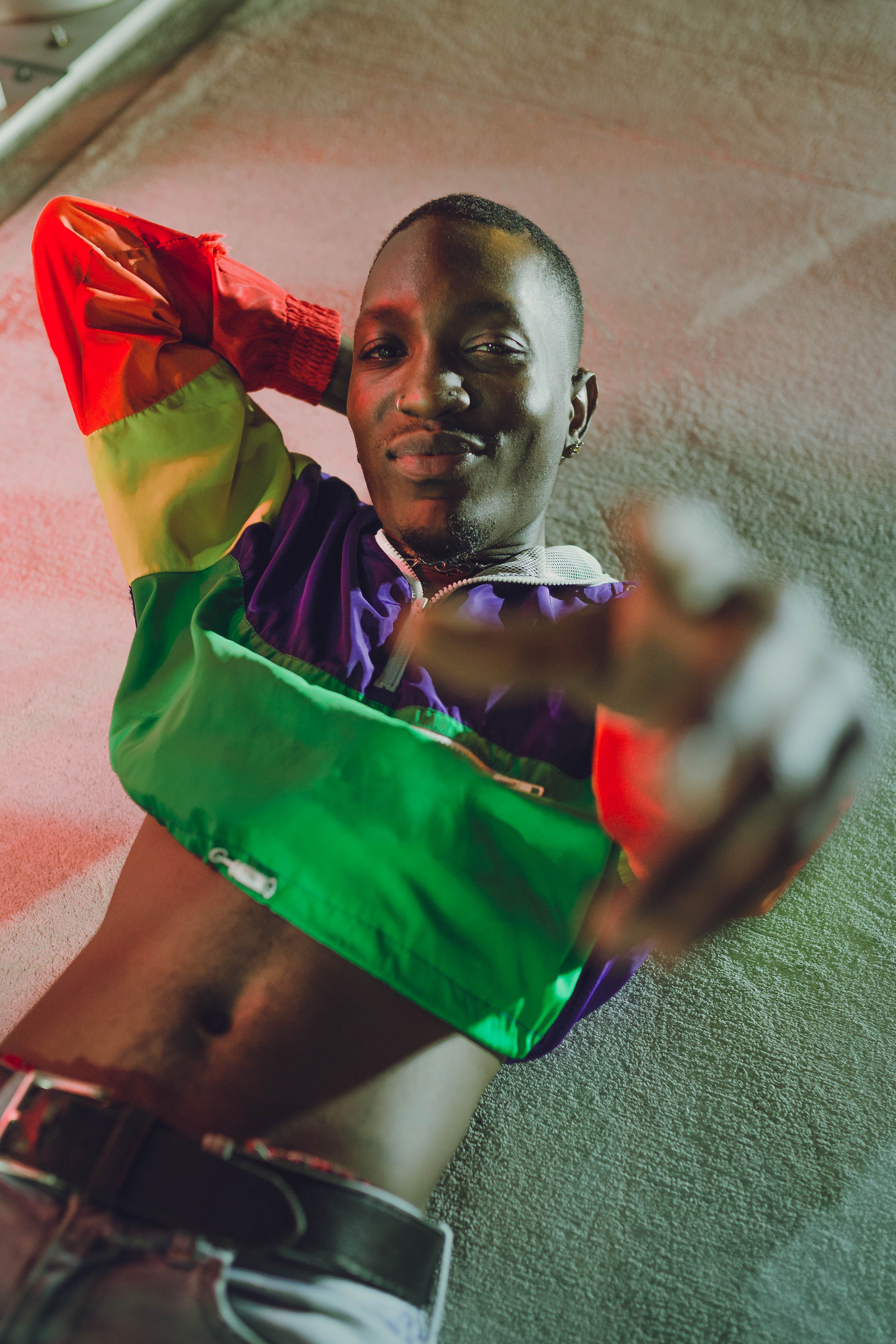 Man in Colorful Clothes · Free Stock Photo