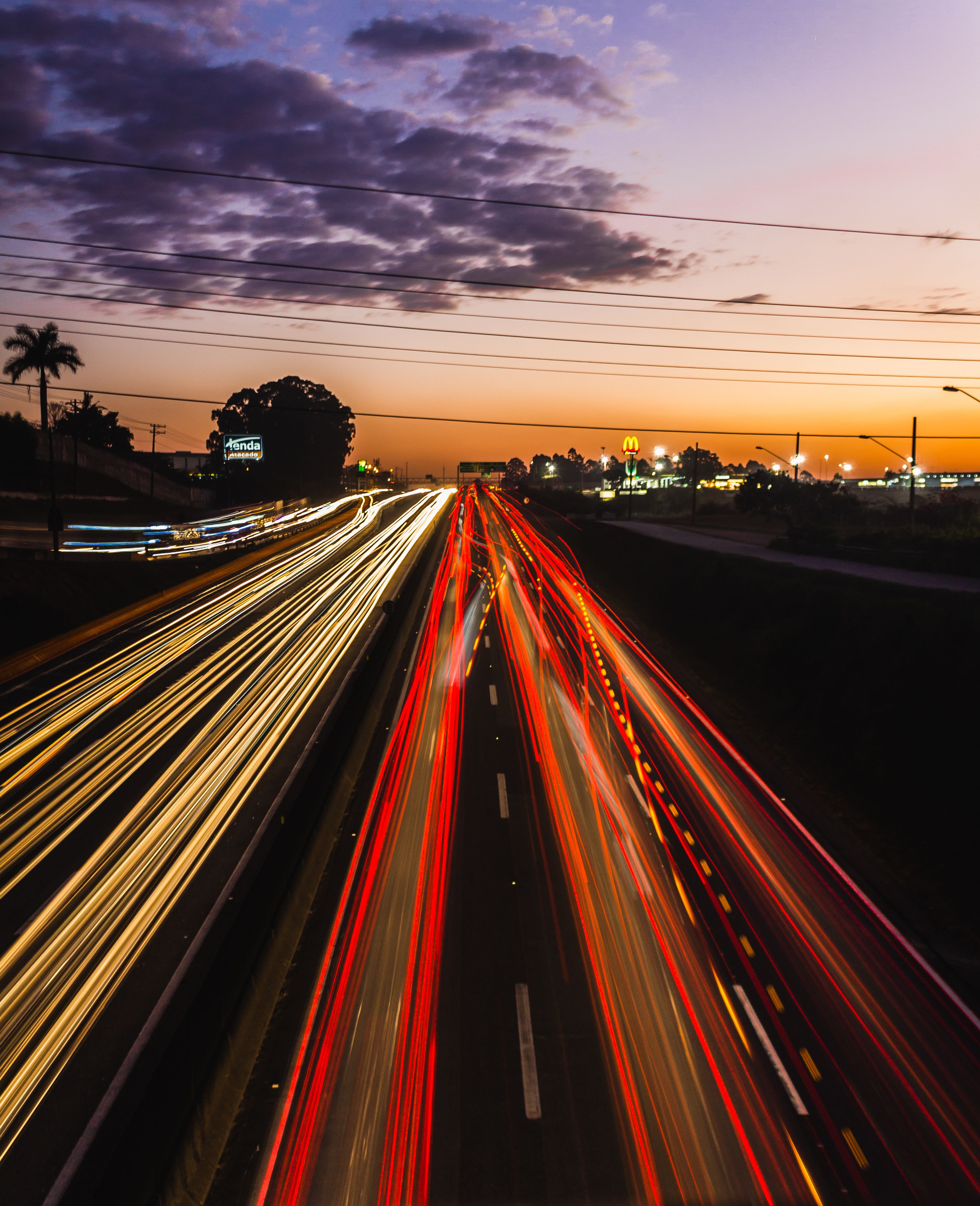 time-lapse-photography-of-building-at-night-free-stock-photo