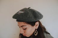 Woman Wearing A Hat