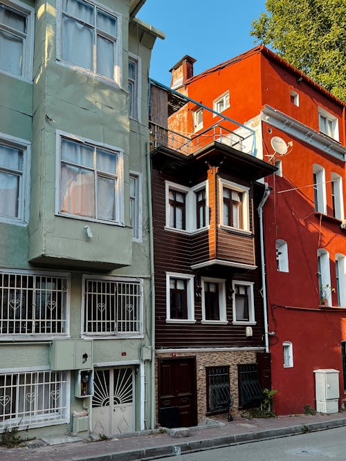 거리, 건물 외관, 다채로운의 무료 스톡 사진