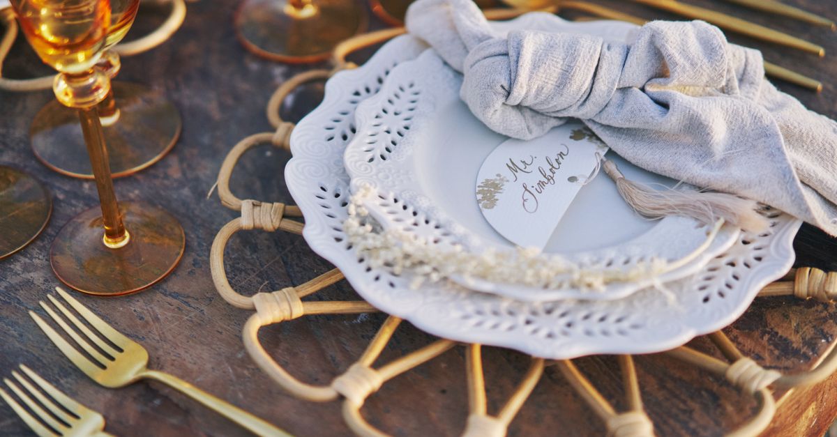 Colse Setting Close-up of an Elegant Table Setting · Free Stock Photo