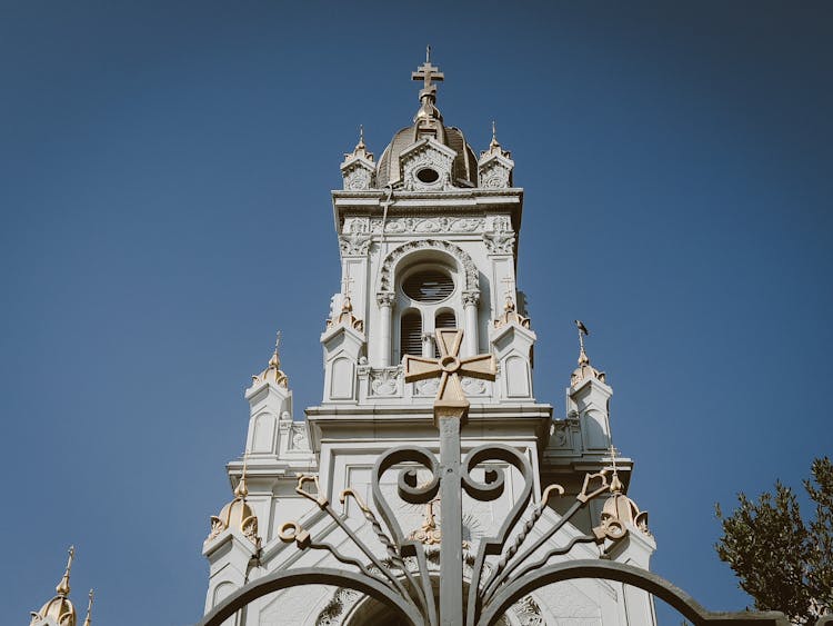 View Of The Historical St. Stephen Church In Fatih, Istanbul, Turkey