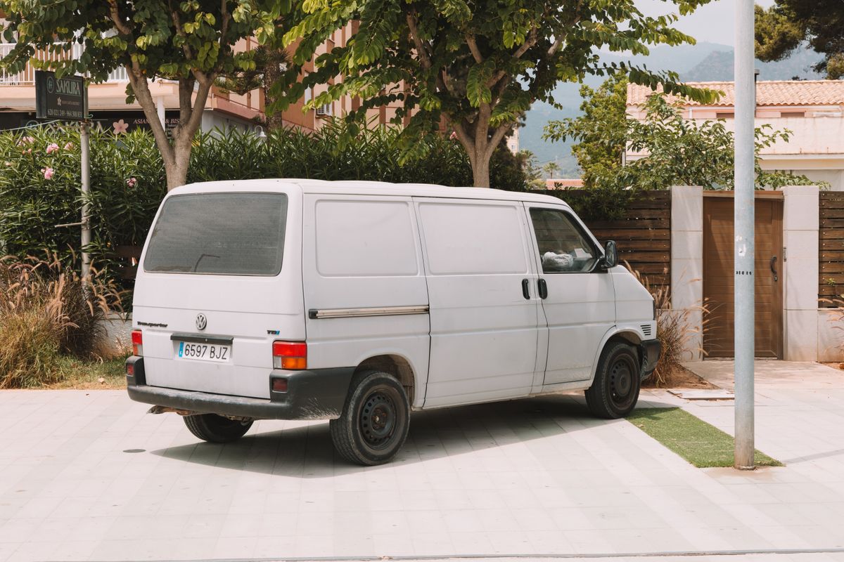 man with a van in Marsham — Man with a Van in Marsham — the working end of the job