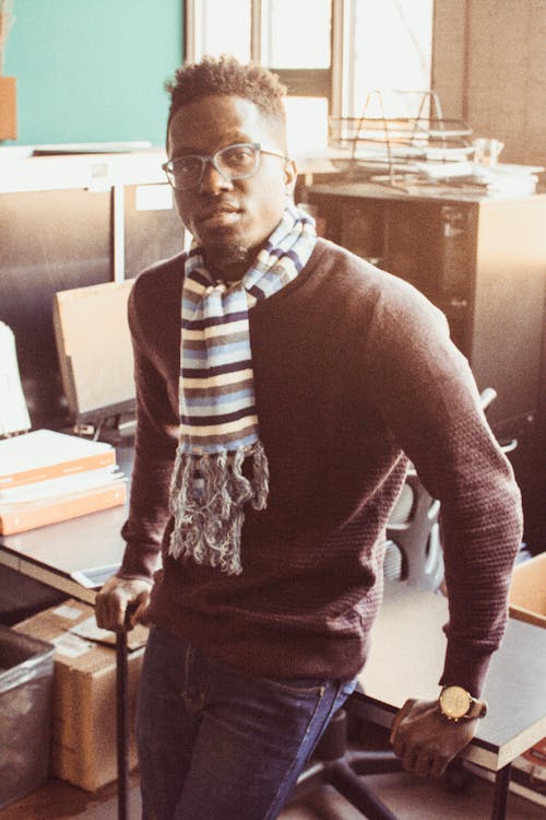 Free stock photo of professional, scarf, sweater