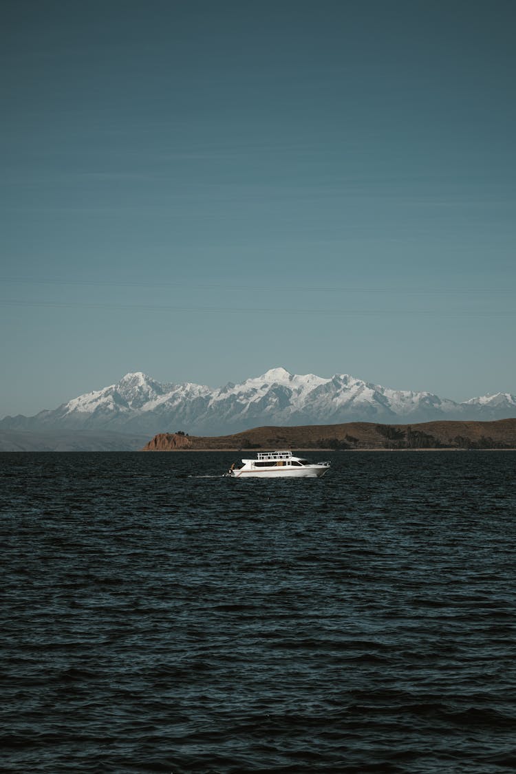 A Yacht On Sea