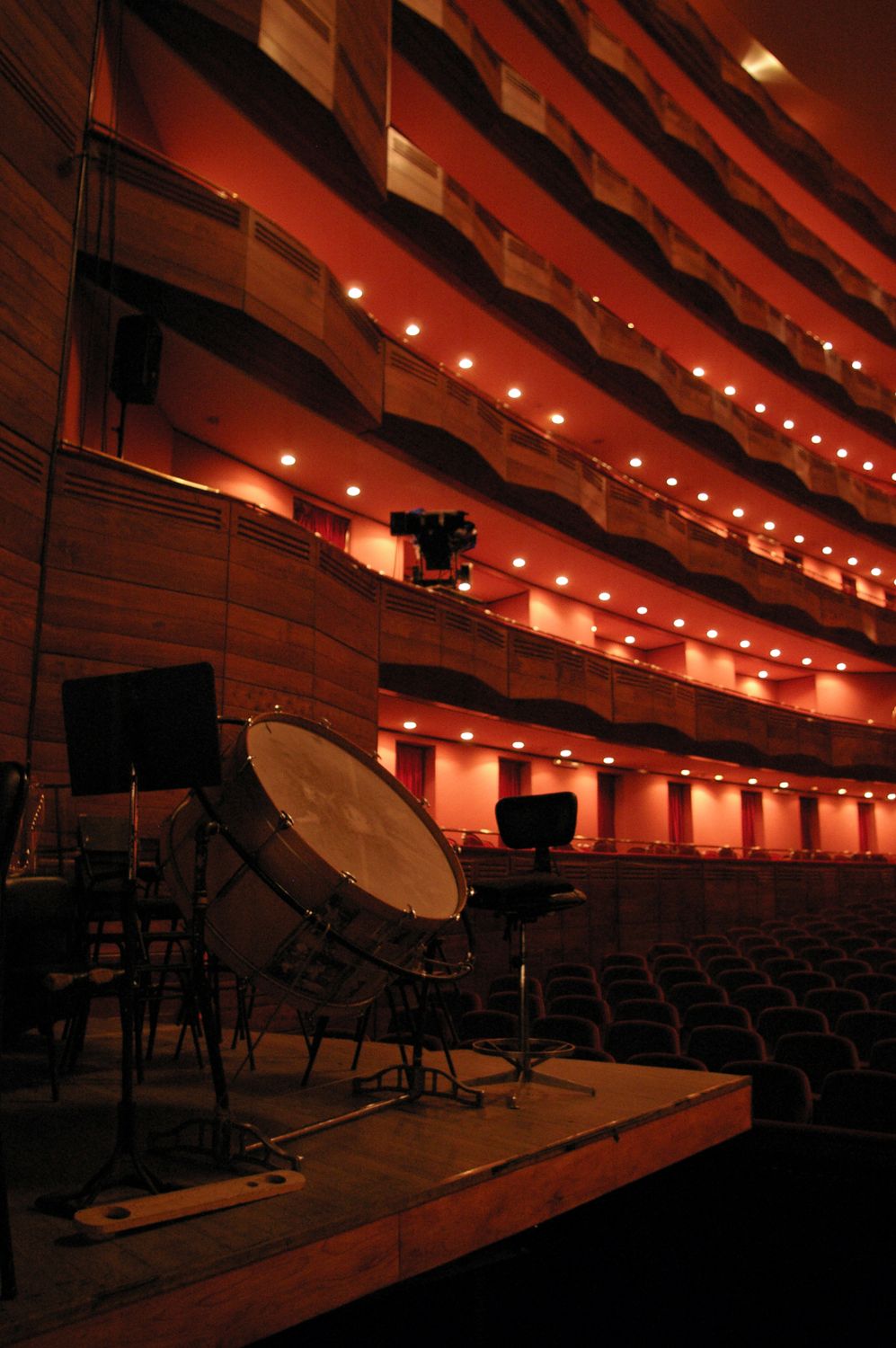 Instruments on a Stage in an Opera House · Free Stock Photo