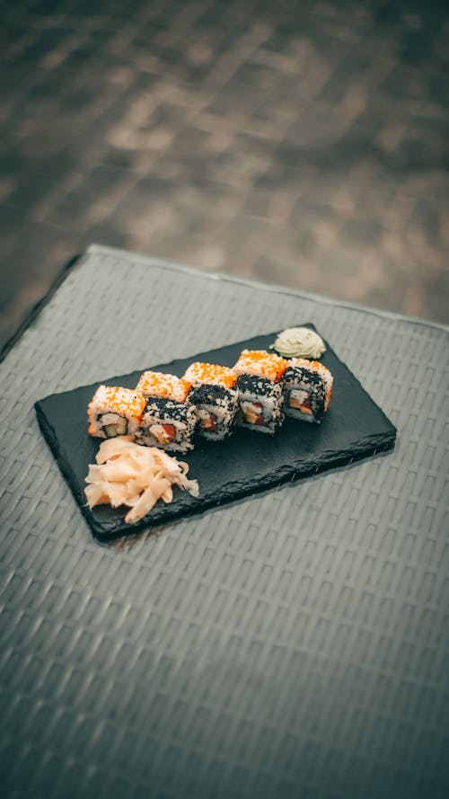 Gratis stockfoto met bord, detailopname, japans eten