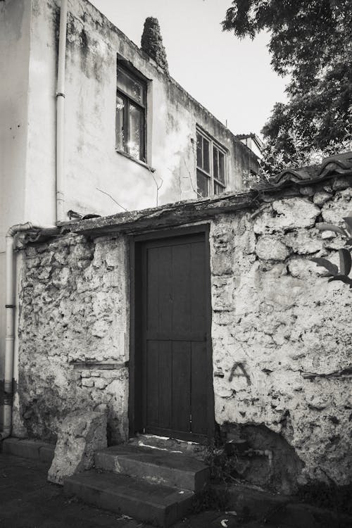Darmowe zdjęcie z galerii z czarno-biały, dom, domy