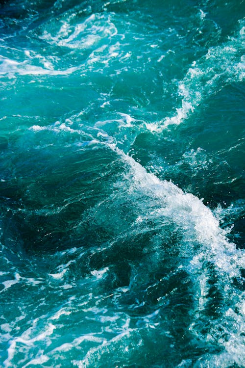 dalga, deniz, Desen içeren Ücretsiz stok fotoğraf