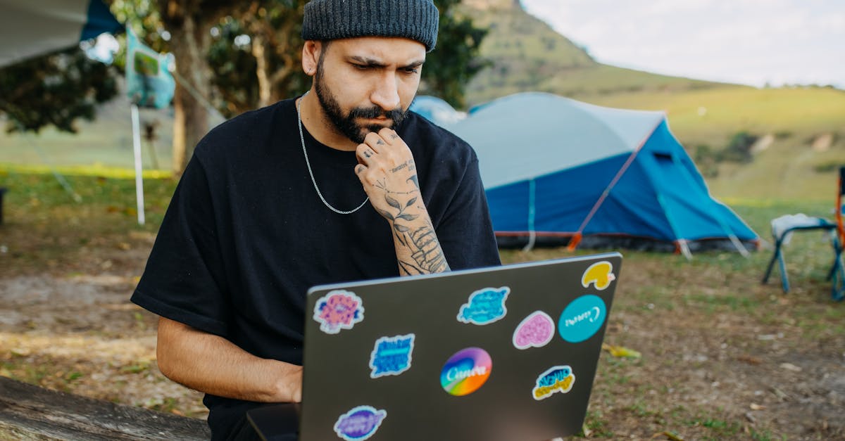 Stay Productive While Working Remotely in a Tent