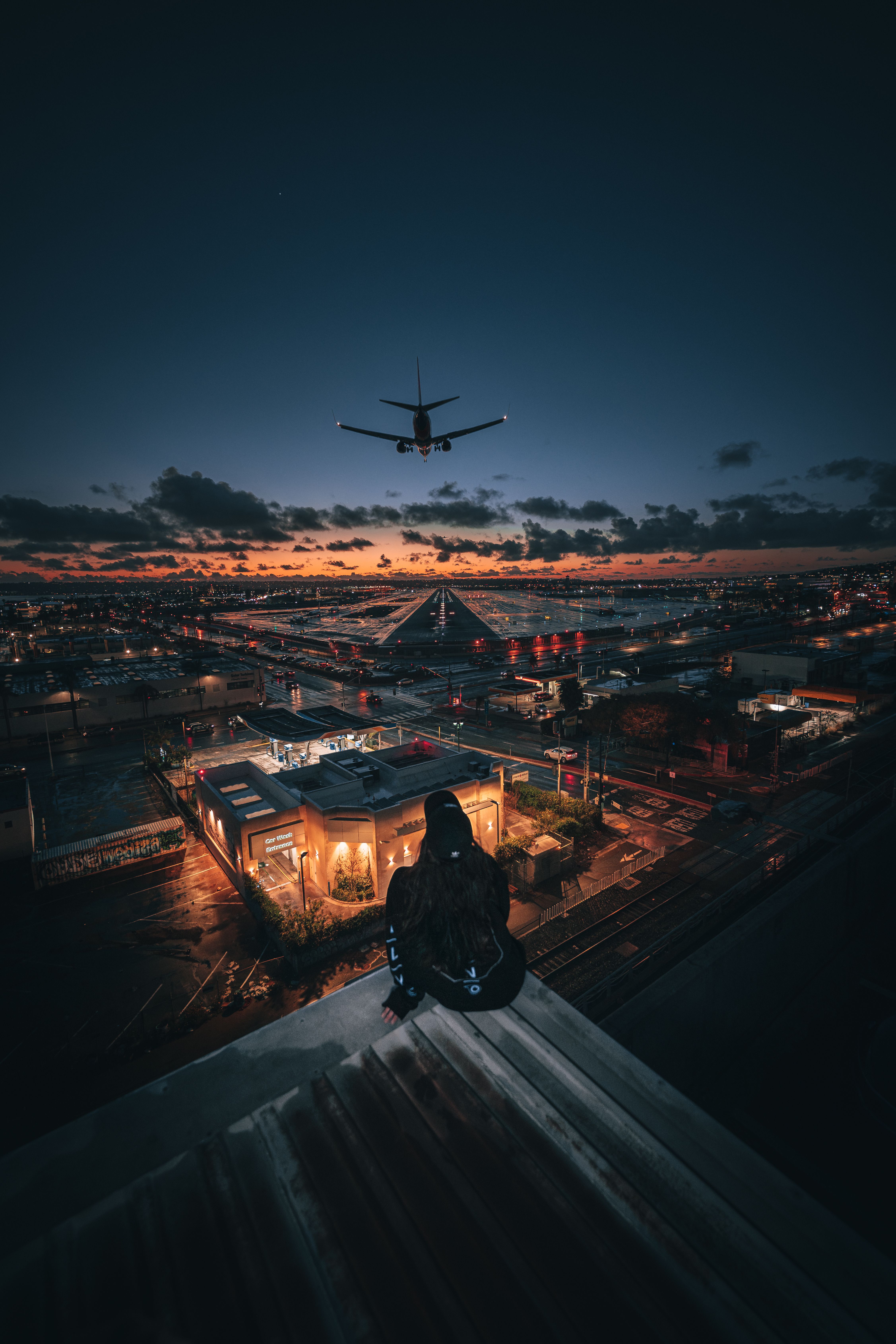 Rooftop Sunset · Free Stock Photo