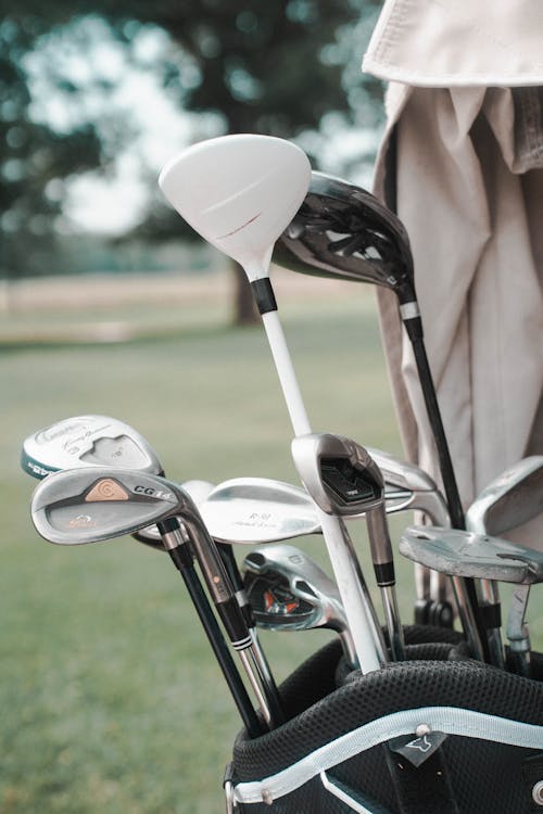 Bag with Golf Clubs