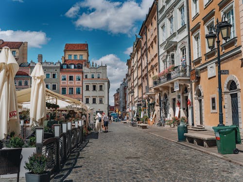 Cobblestone Street in Old Town