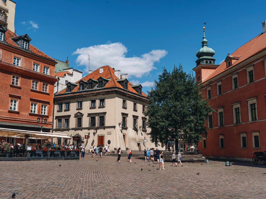 Varsó Stare Miasto legjobb rejtett udvarai sétatúra – Warsaw Kanonia Square old town