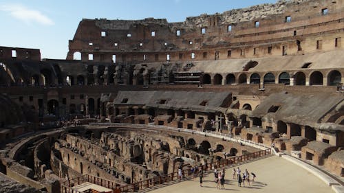 Foto stok gratis ampiteater, arkeologi, Colosseum