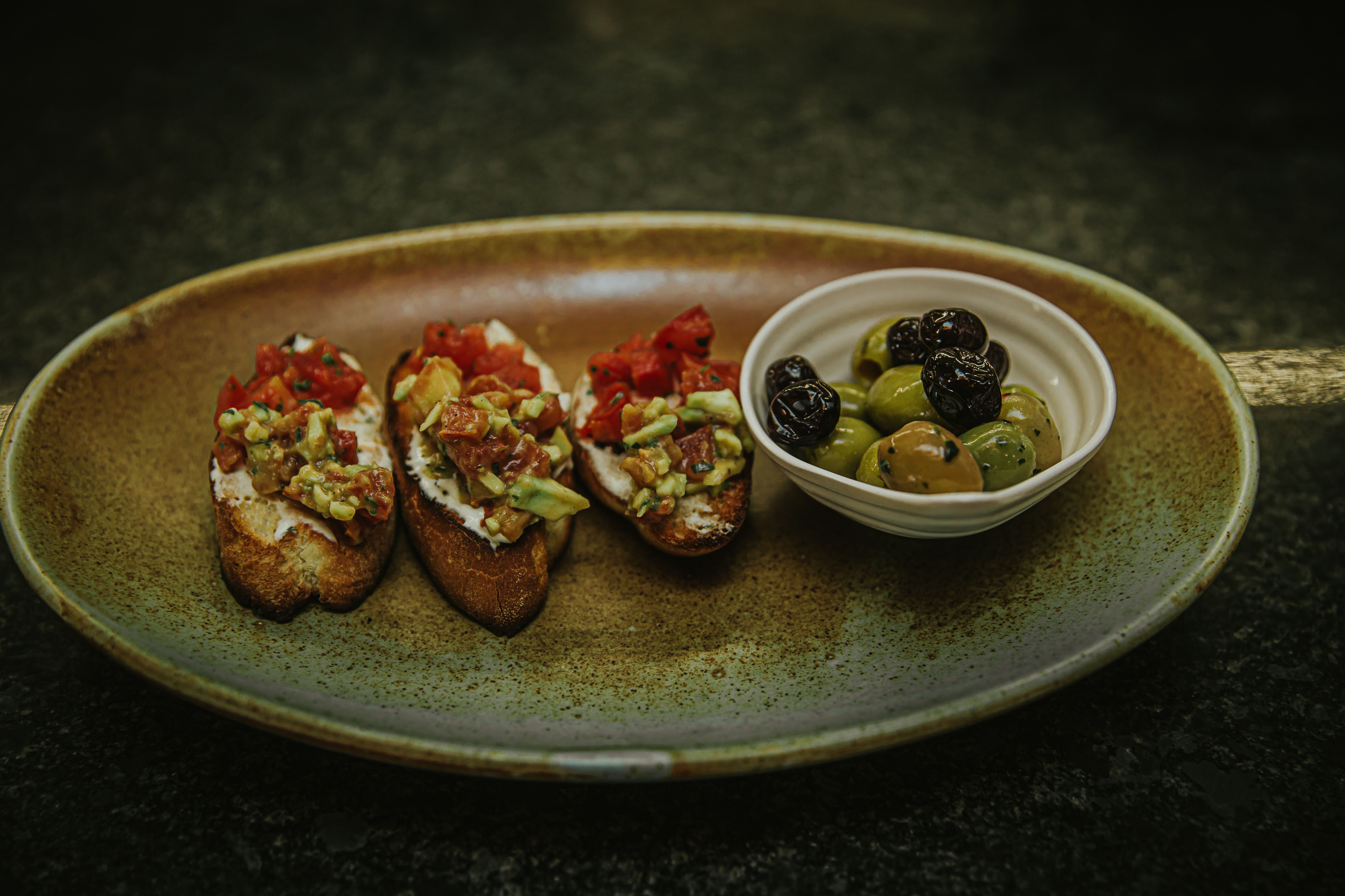 Oregano Falafel and Toasted Pine Nuts