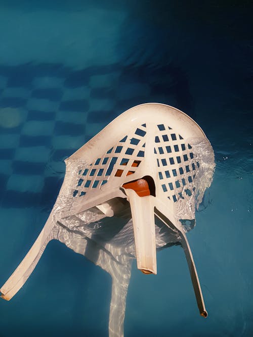 Outdoor Chair Floating in Water