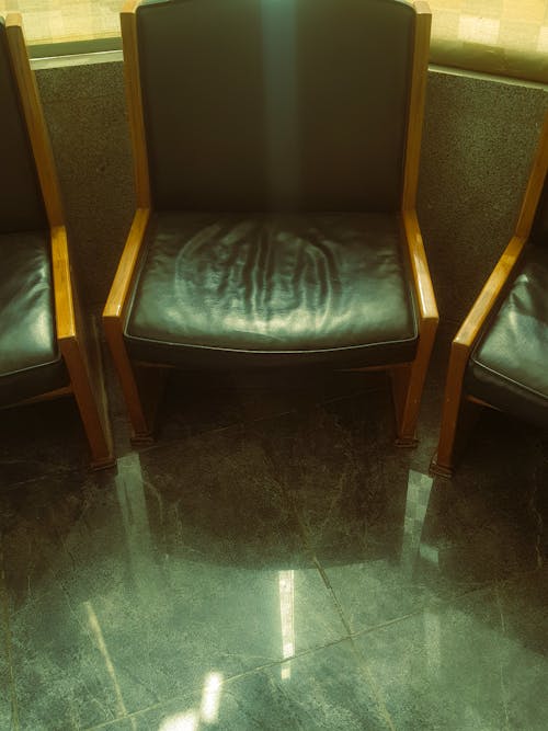 Green Chair in a Room