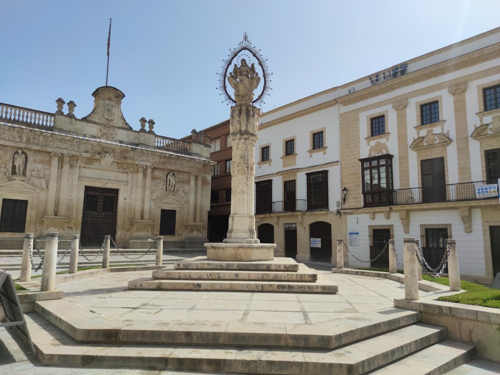 monumento conmemorativo de la proclamación del dogma de la Asunción de María en Jerez de la Frontera