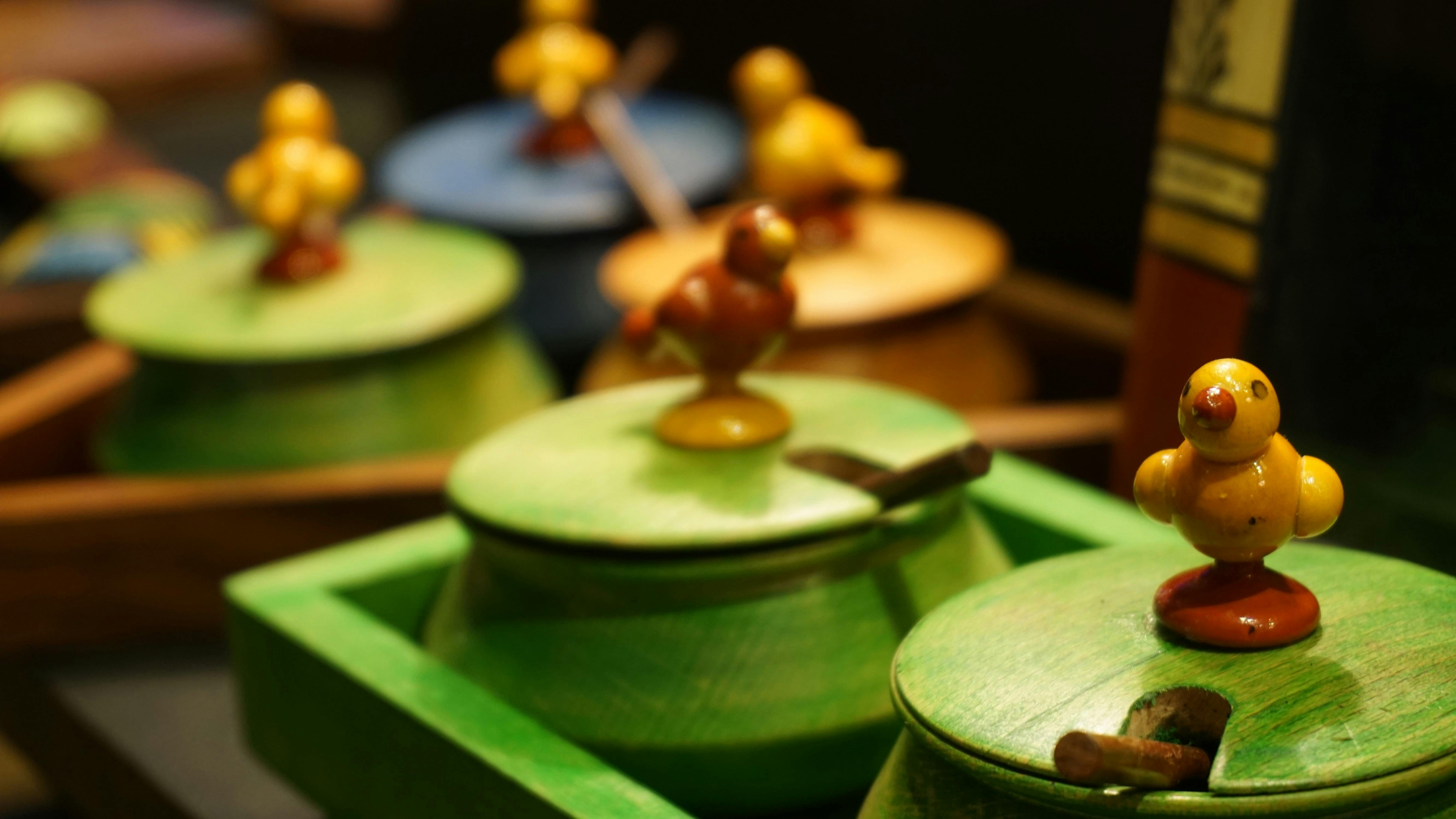 Free stock photo of decorative, dinner table, green