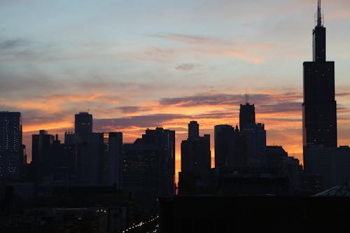 Kostnadsfri bild av byggnader, gryning, himmel