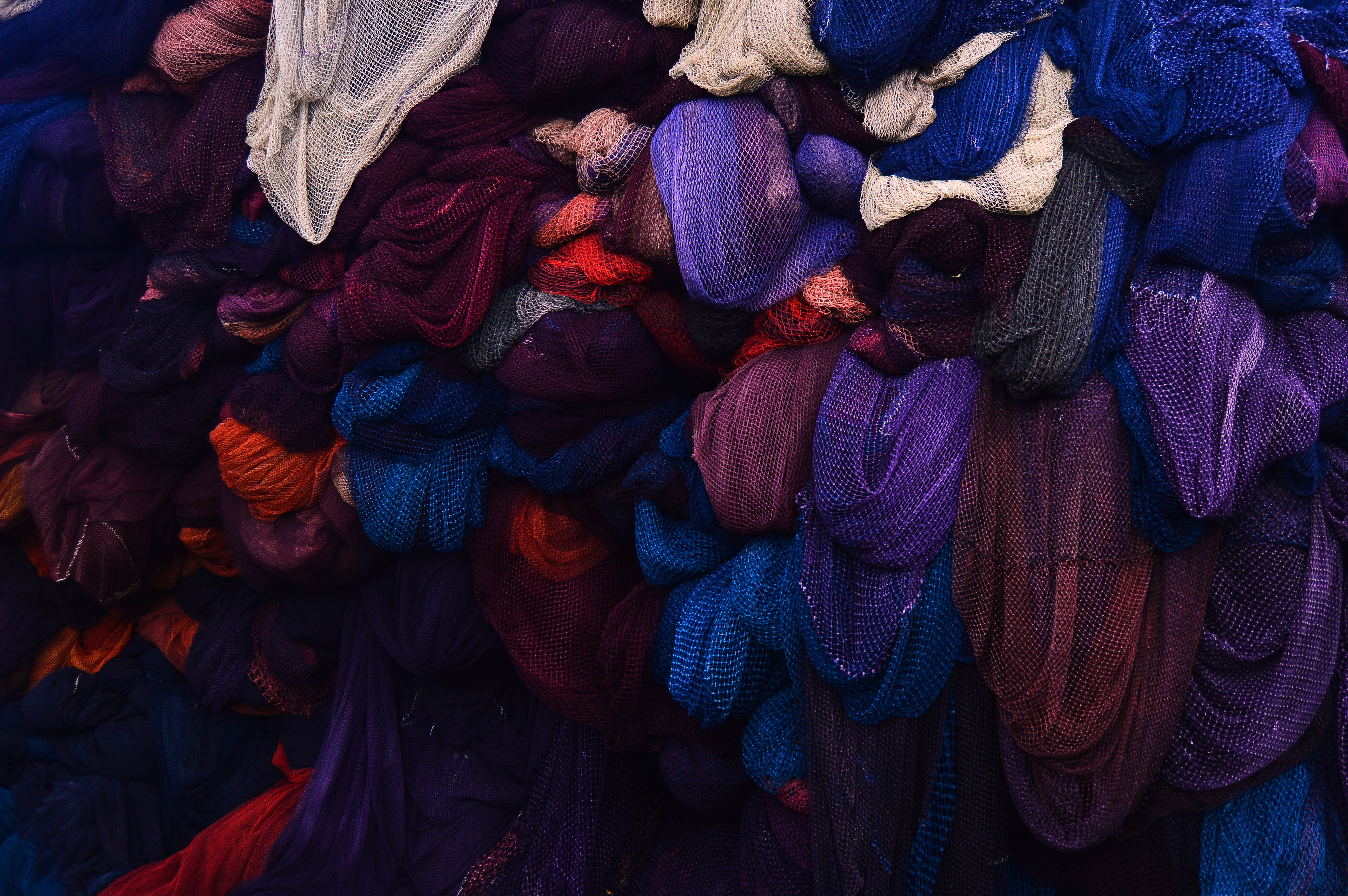 Fabrics; pile fabrics (excluding long pile and loop pile), of man-made fibres, knitted or crocheted