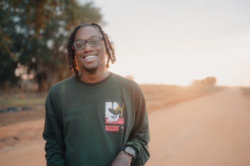 Portrait of a Man Smiling