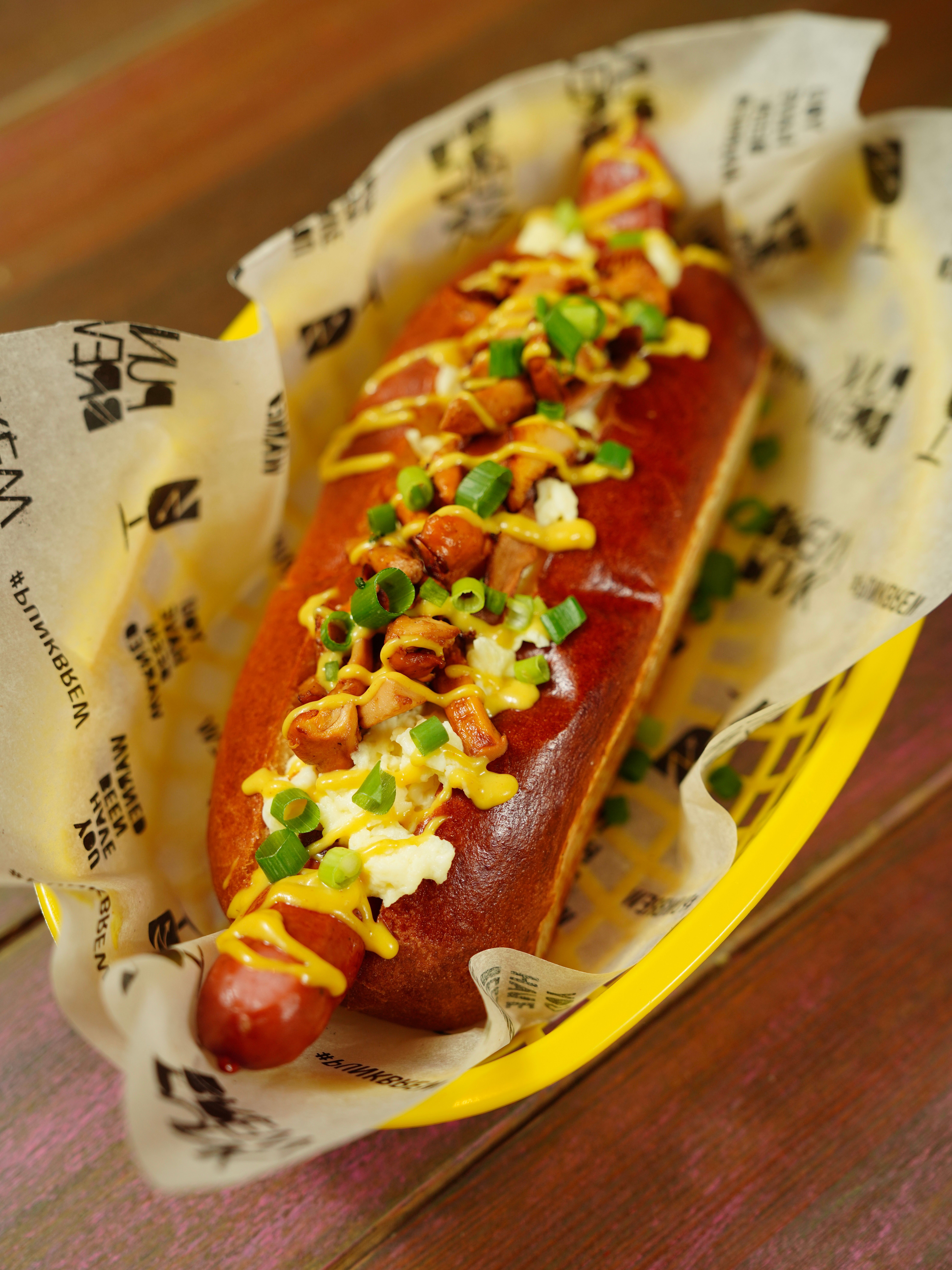 Hot Dog com Cheddar