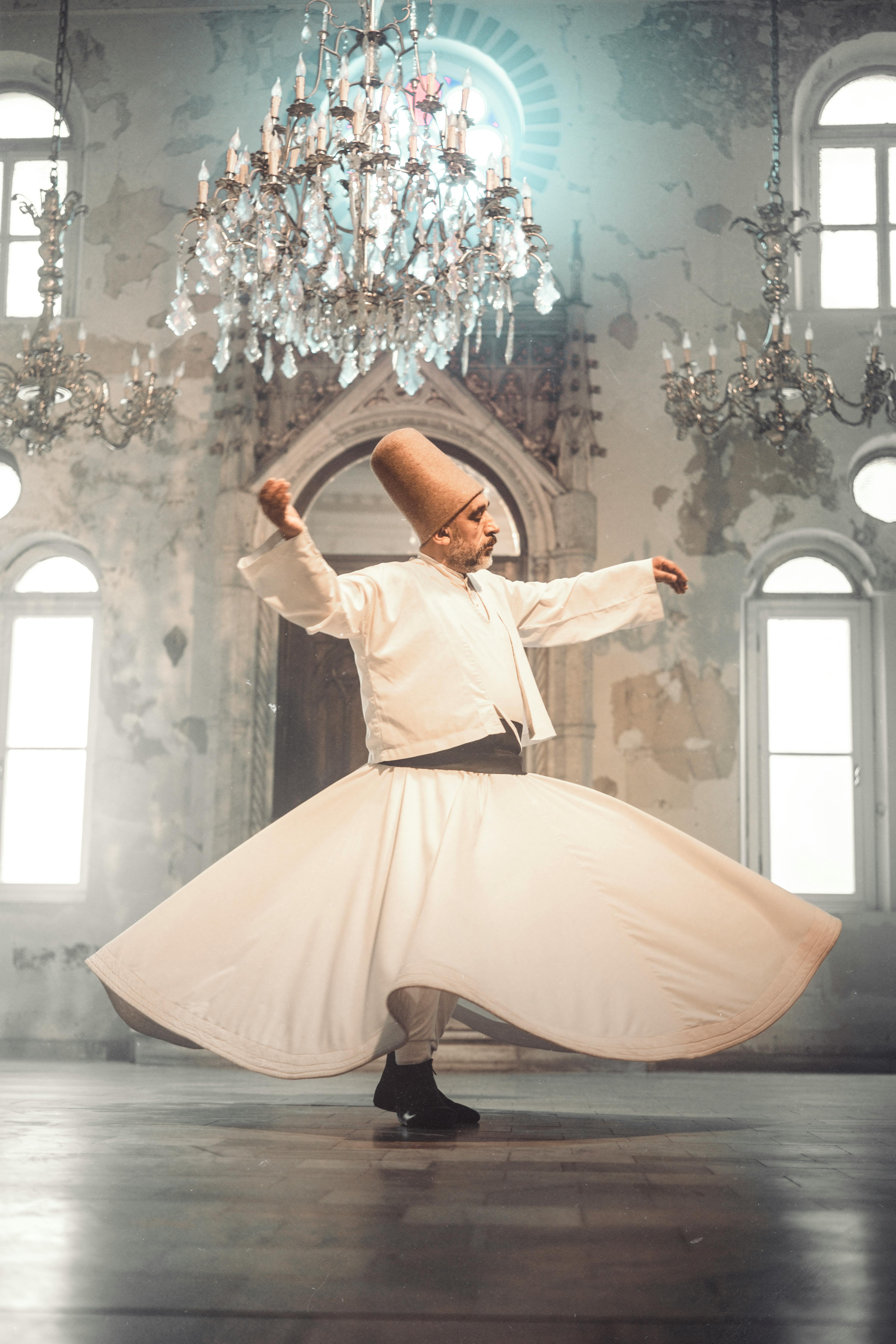 Photo of a Whirling Dervish · Free Stock Photo