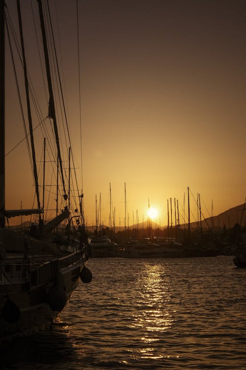 Sunset Over the Marina