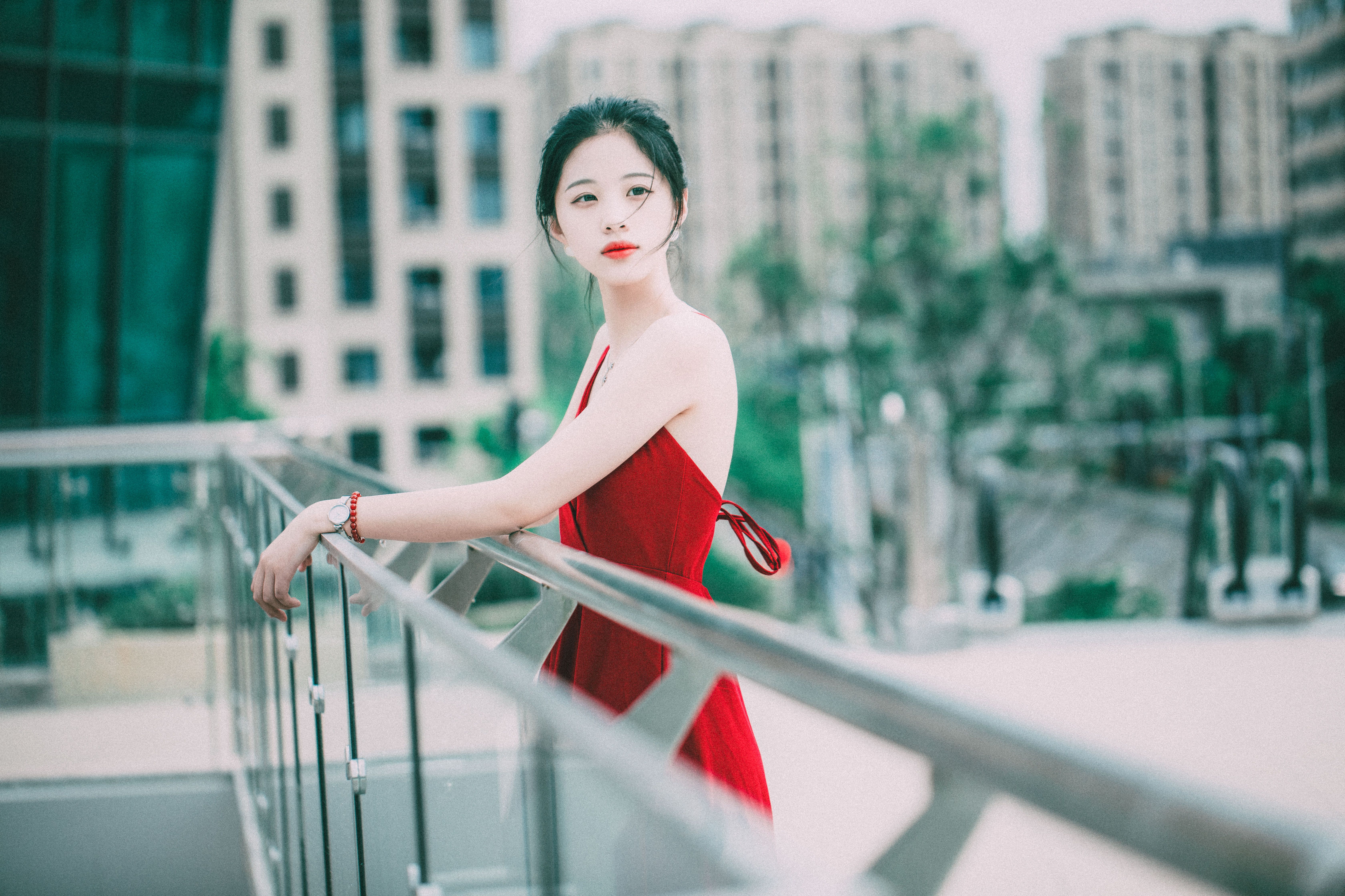 Woman Holding Bar · Free Stock Photo