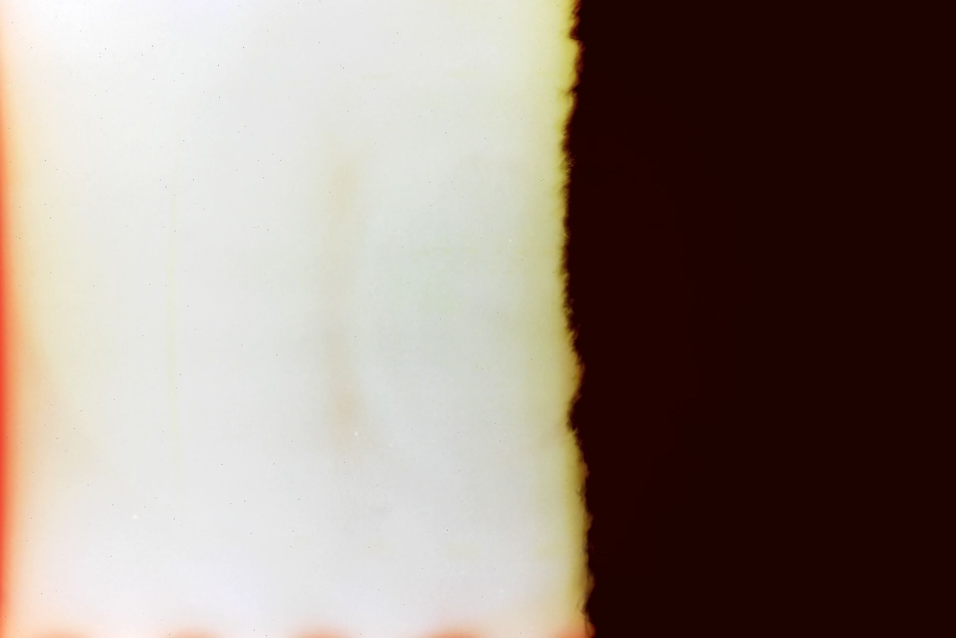 Close up of Stain on Polaroid Picture