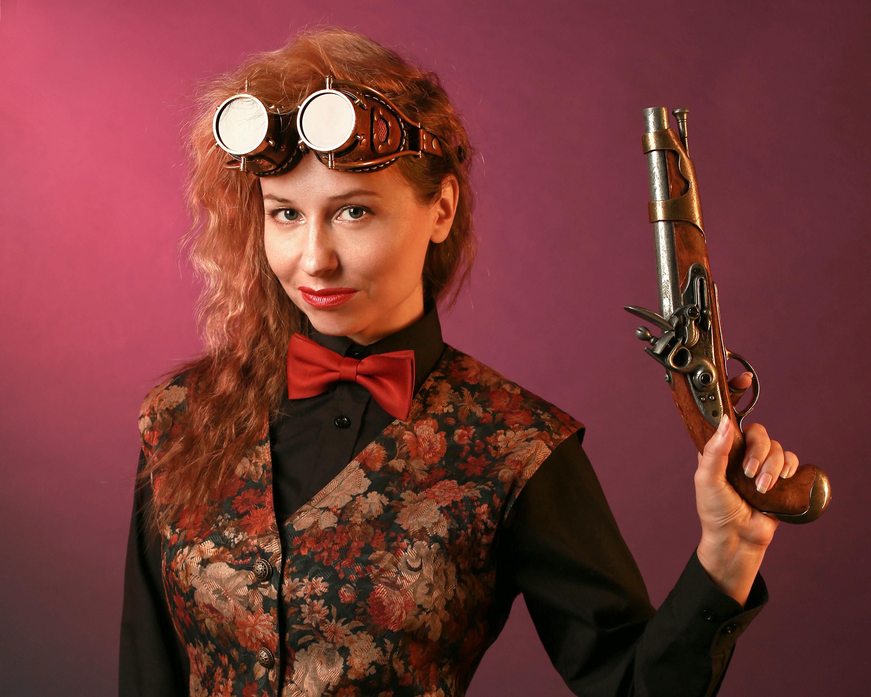 Steampunk Gun, Steampunk Goggles, Steampunk Costume, Steampunk