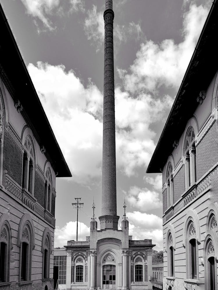 Factory Entrance In Crespi DAdda