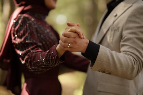 Bride and Groom Dancing at their Wedding