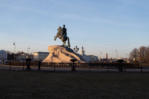 伟大的彼得, 俄國, 参议院广场 的 免费素材图片