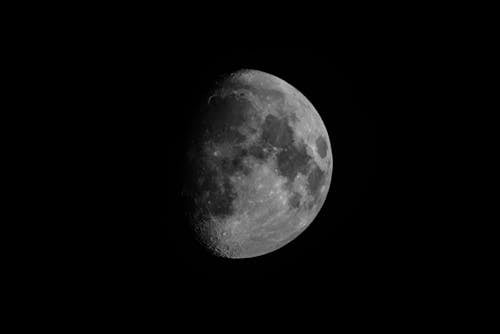 Fotos de stock gratuitas de astrología, astronomía, blanco y negro