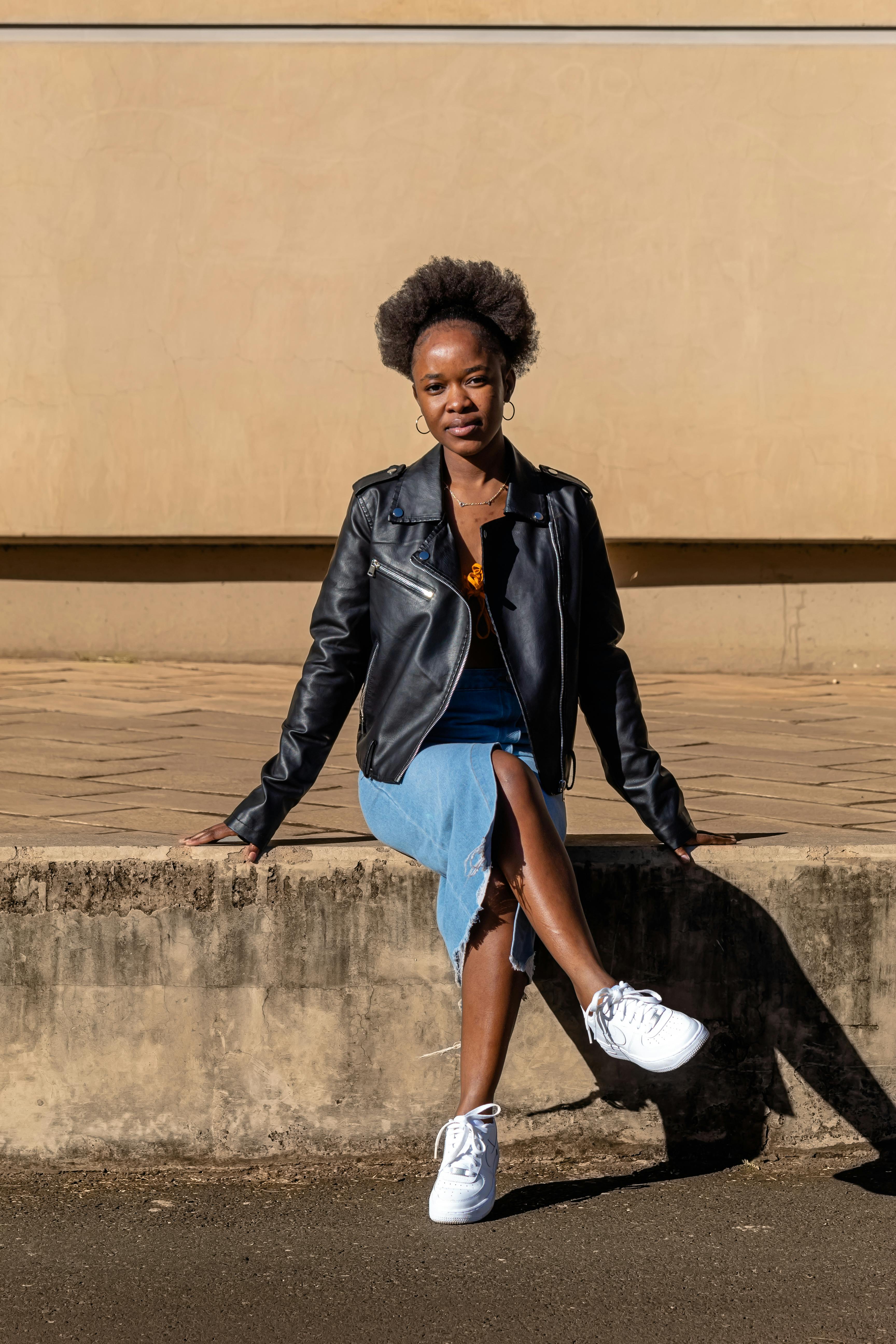 Denim Jacket Black Denim Skirt Outfit Youth Icvfdpl Kids Girls Summer  Outfits Clothing Black Half Sleeved Off