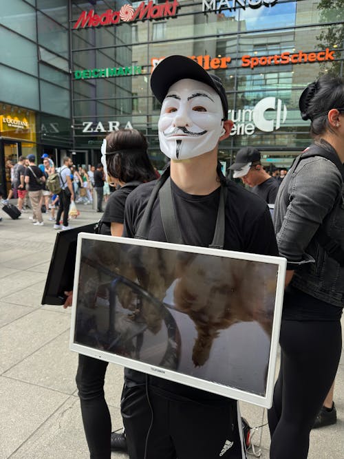 Kostnadsfri bild av anonym, datorskärm, gata protest