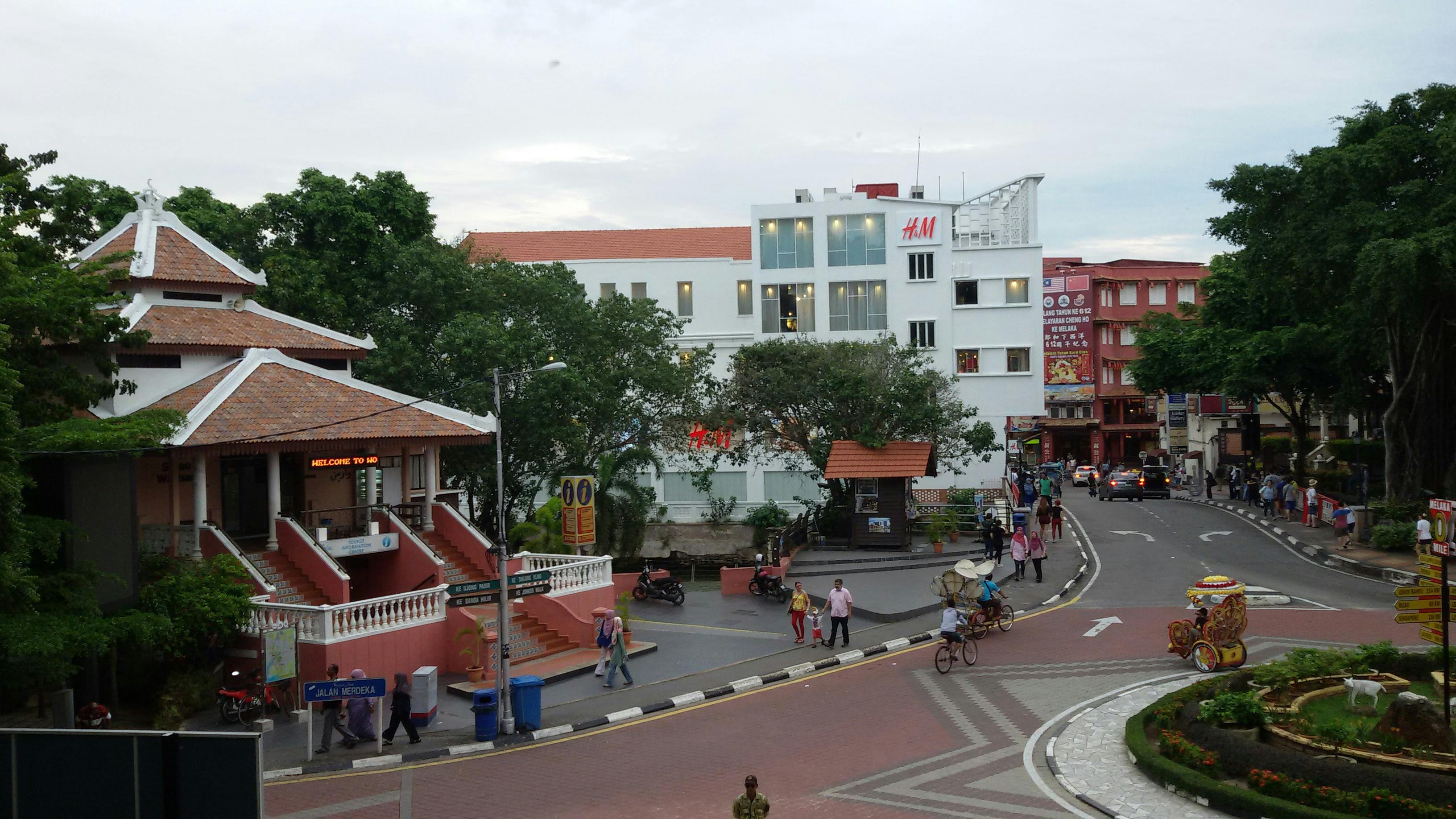 Free stock photo of malacca, View from St Paul Hill, view ...