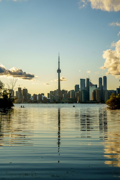 Waterfront of Toronto at Sunrise